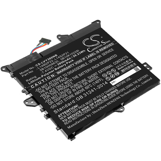 Replacement Battery for Lenovo Yoga 300-11IBR – Notebook, Laptop – 3950mAh / 7.4V