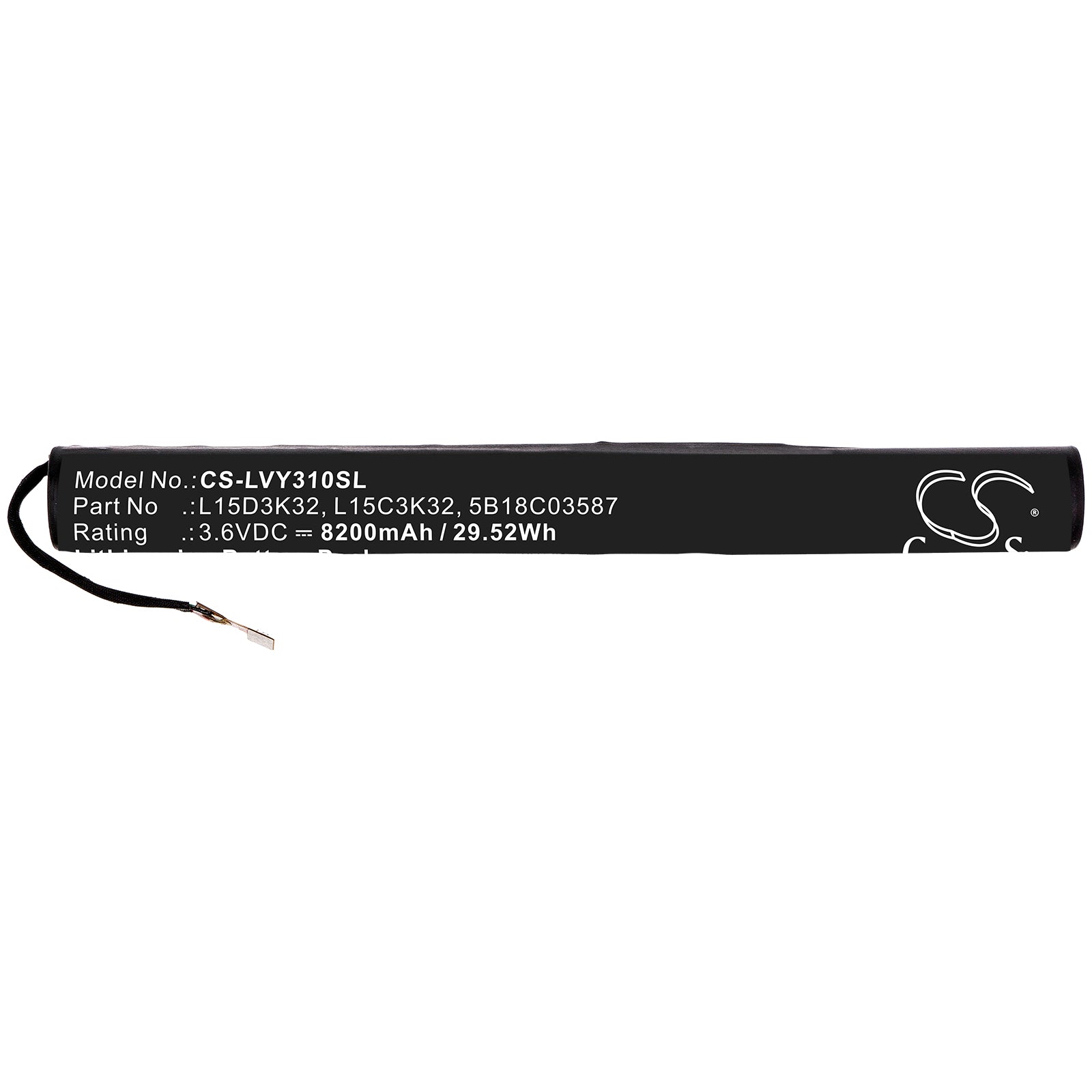 Replacement Battery for Lenovo Yoga Tab 3 10 – Tablet – 8200mAh / 3.6V - image 3