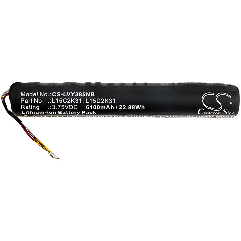 Replacement Battery for Lenovo Yoga Tablet 3 YT3-850F, YT3-850M – Laptop – 6100mAh / 22.88Wh