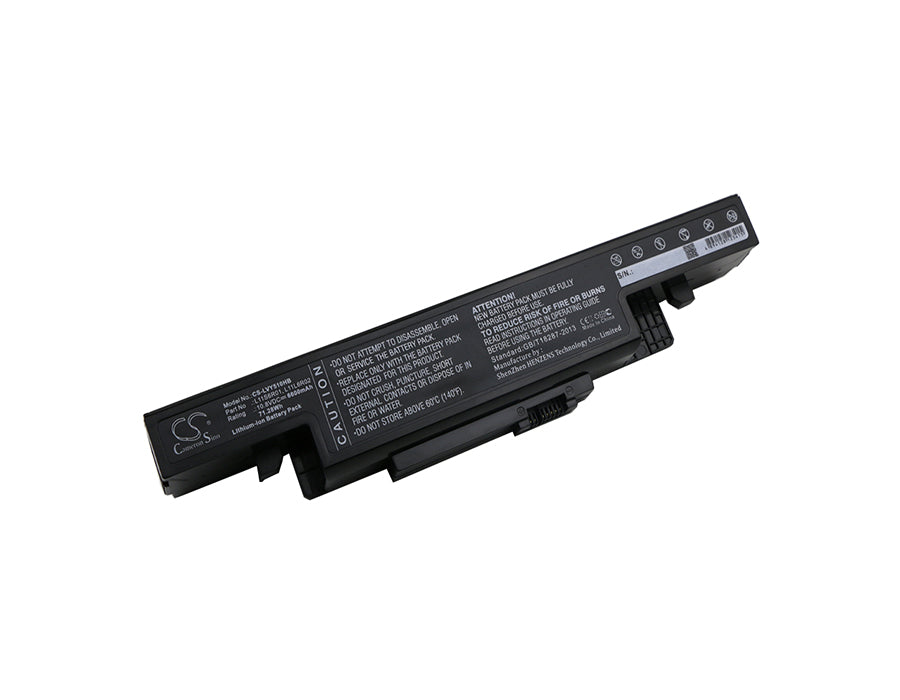 Replacement Battery for Lenovo IdeaPad Y400 – Notebook, Laptop – 6600mAh / 10.8V - image 1