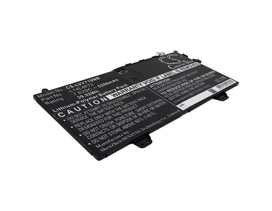 Replacement Battery for Lenovo  Yoga 3 11 – Notebook, Laptop – 5200mAh / 39.52Wh / 7.6V