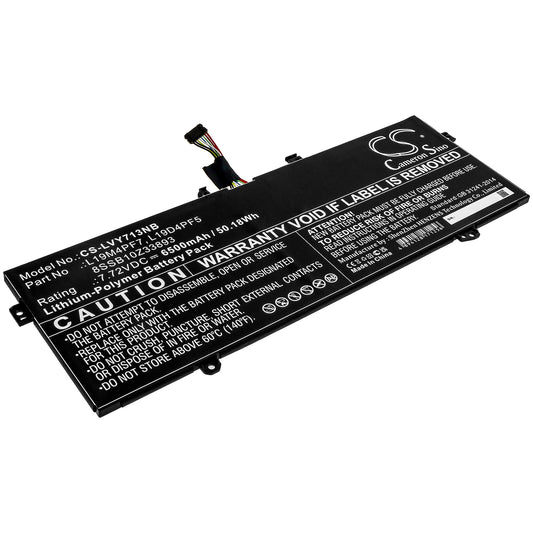 Replacement Battery for Lenovo Yoga Slim 7-13ITL05(82CU) – Notebook, Laptop – 6500mAh / 7.72V
