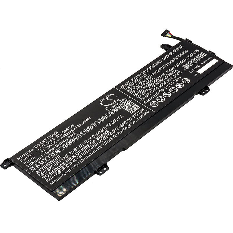 Replacement Battery for Lenovo Yoga730 – Notebook, Laptop – 4500mAh / 11.25V - image 1