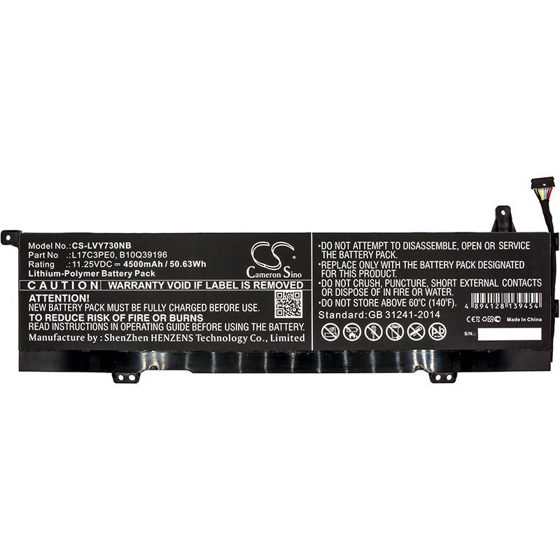 Replacement Battery for Lenovo Yoga730 – Notebook, Laptop – 4500mAh / 11.25V - image 3