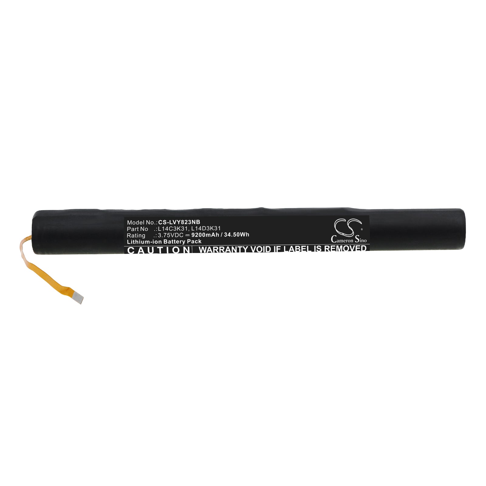 Replacement Battery for Lenovo Yoga Tablet 2-1051L – Notebook, Laptop – 9200mAh / 3.75V - image 3