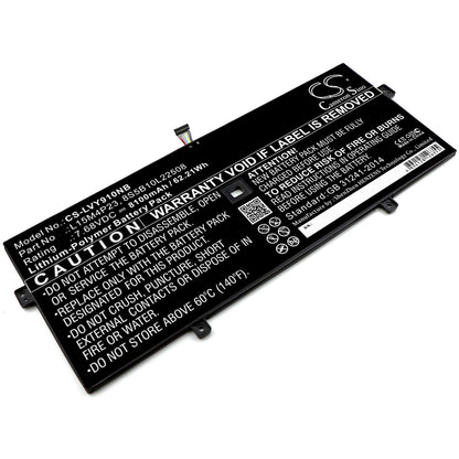 Replacement Battery for Lenovo YOGA 910 – Notebook, Laptop – 8100mAh / 7.68V - image 1