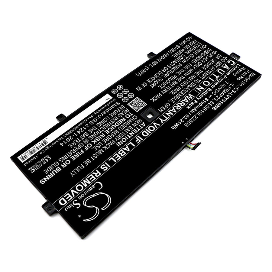 Replacement Battery for Lenovo YOGA 910 – Notebook, Laptop – 8100mAh / 7.68V - image 2