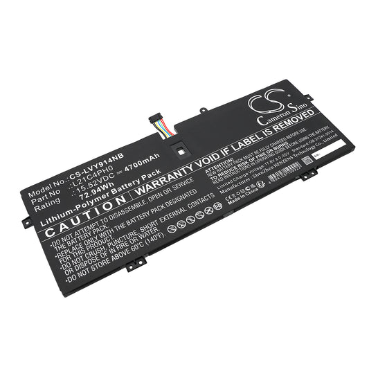 Replacement Battery for Lenovo Yoga 9 14ITL5-82BG008EPB – Notebook, Laptop – 4700mAh / 15.52V