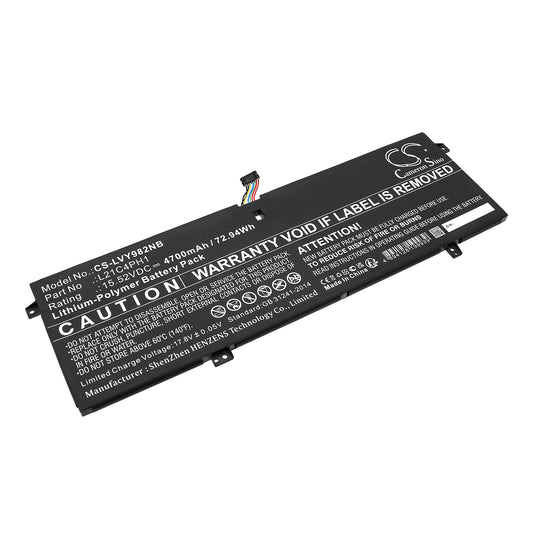 Replacement Battery for Lenovo Yoga Slim 9 14IAP7 82T0001ETA – Notebook, Laptop – 4700mAh / 15.52V