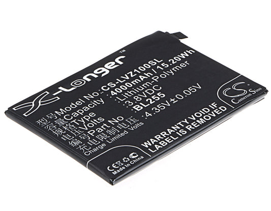 Replacement Battery for Lenovo Zuk Z1 – Mobile, SmartPhone – 4000mAh / 3.8V