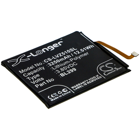 Replacement Battery for Lenovo Z5s – Mobile, SmartPhone – 3250mAh / 3.85V