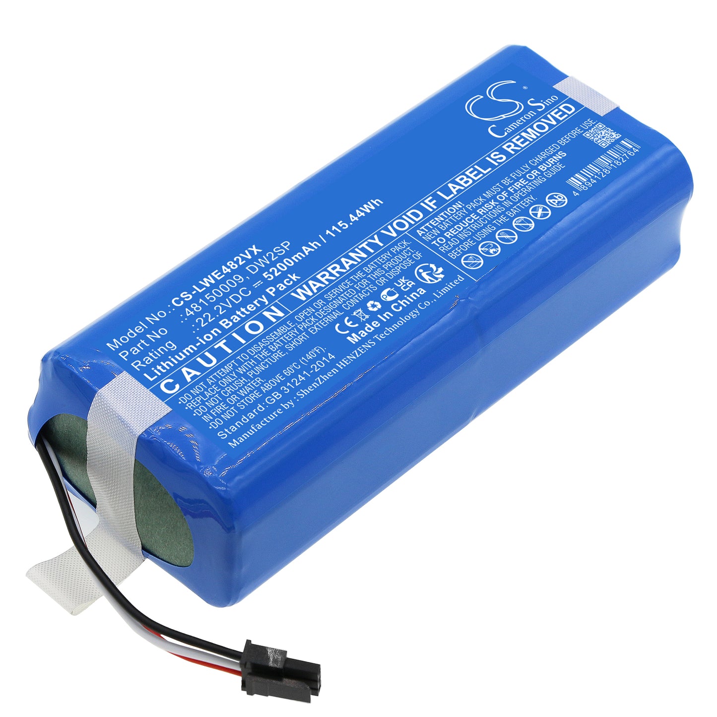 Replacement Battery for Lawn Expert Robotic Lawnmower – Lawn Mowers – 5200mAh / 22.2V - image 1