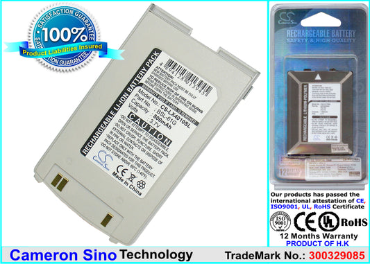 Replacement Battery for LG 4010 – Mobile, SmartPhone – 800mAh / 3.7V