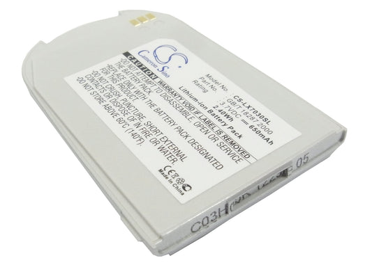 Replacement Battery for LG 7030 – Mobile, SmartPhone – 650mAh / 3.7V