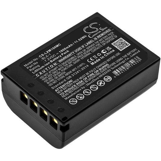 Replacement Battery for Olympus OM SYSTEM OM-1 – Camera – 1600mAh / 7.2V