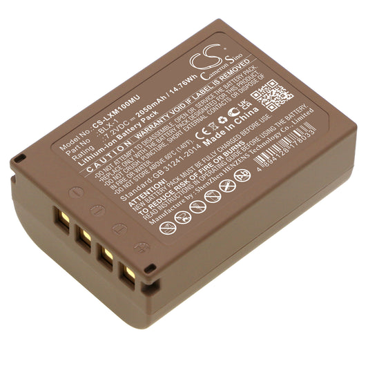 Replacement Battery for Olympus OM SYSTEM OM-1 – Camera – 2050mAh / 7.2V