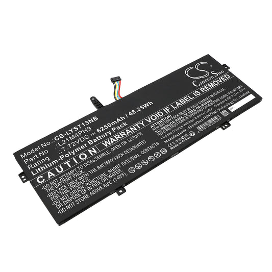 Replacement Battery for Lenovo Yoga Slim 7 Carbon 13IAP7 82U9003GPB – Notebook, Laptop – 6250mAh / 7.72V