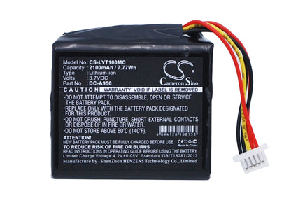 Replacement Battery for LYTRO  ILLum A1 – Camera – 2100mAh / 7.77Wh / 3.7V