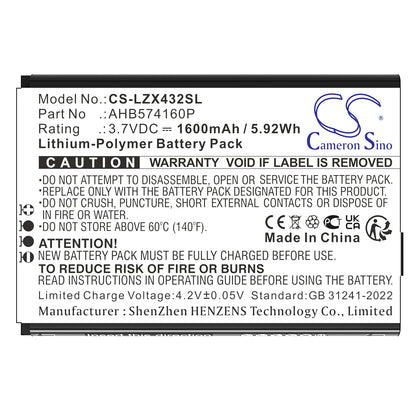Replacement Battery for Launch X431 – Diagnostic Scanner – 1600mAh / 3.7V - image 3