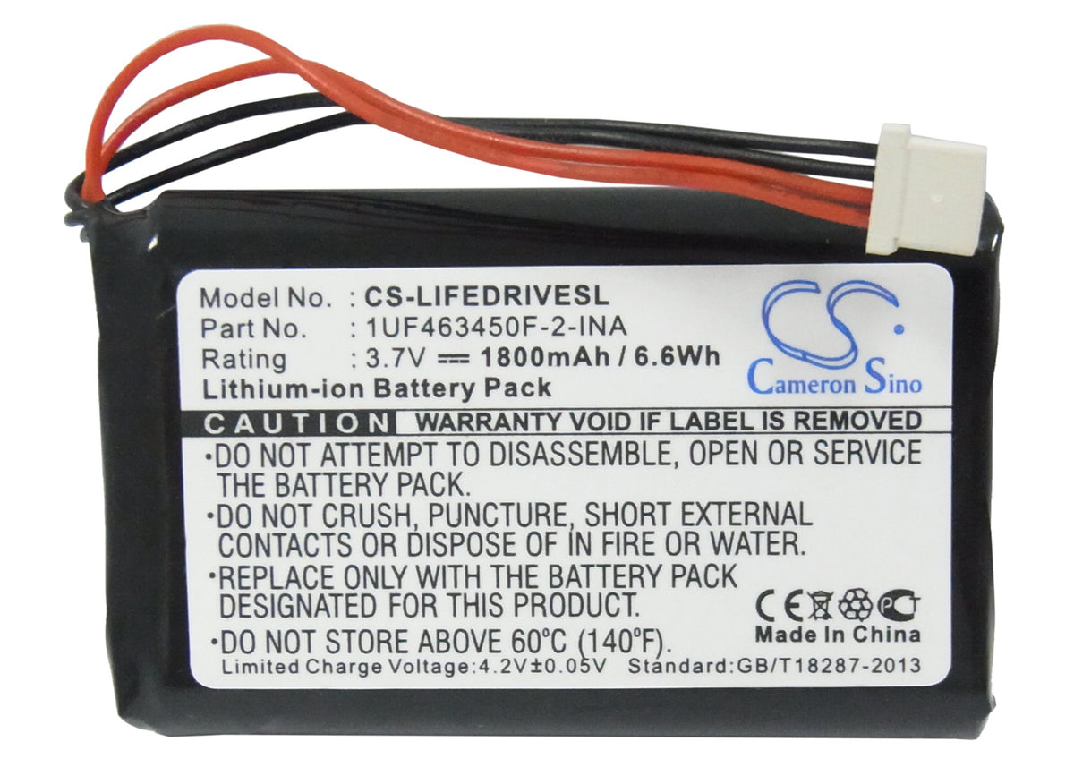 Replacement Battery for Palm LifeDriver – PDA, Pocket PC – 1800mAh / 3.7V