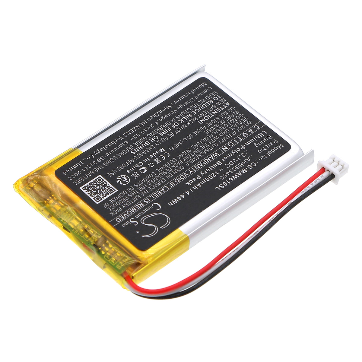 Replacement Battery for Omen MAW610M Mouse – Keyboard,Mouse – 1200mAh / 3.7V