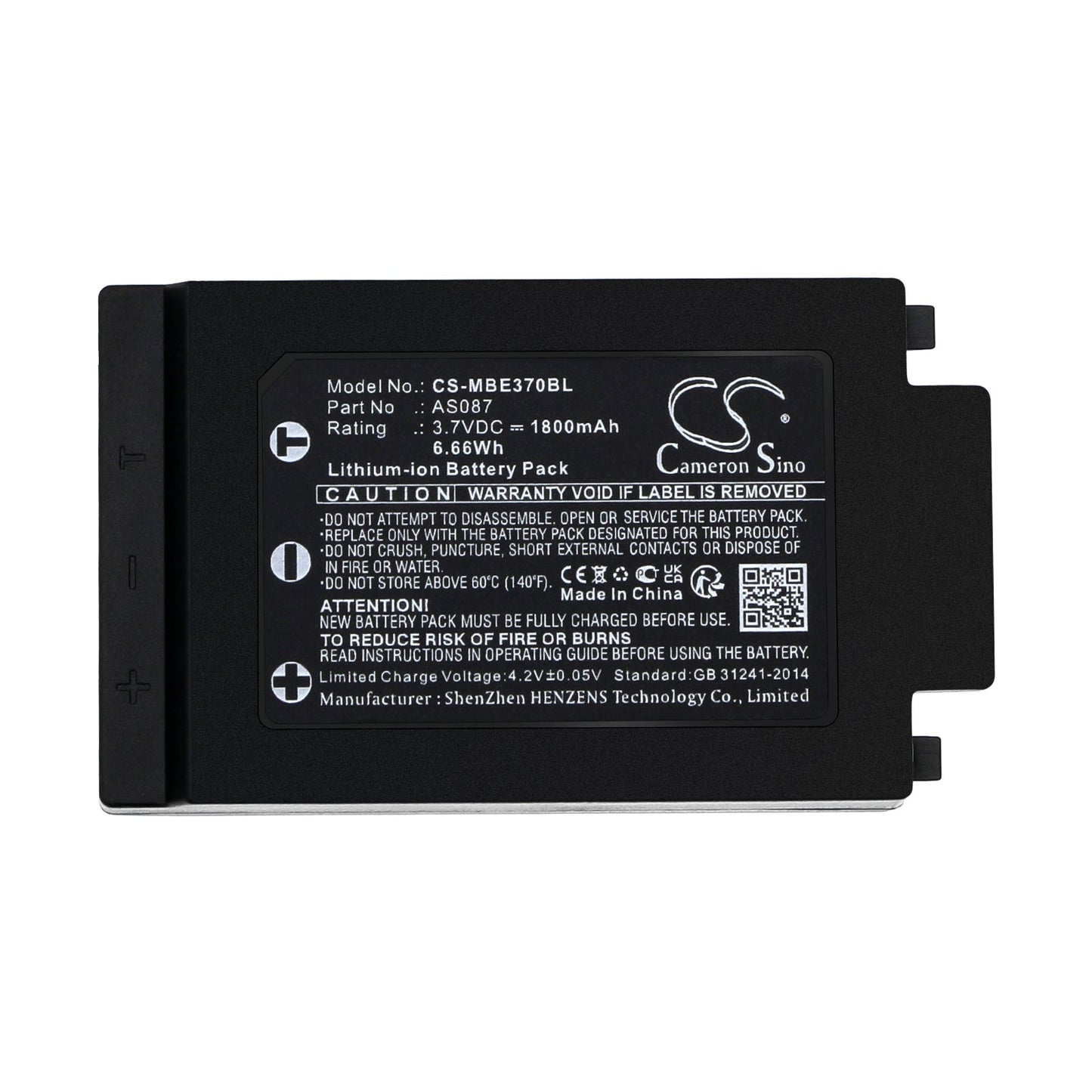 Replacement Battery for IMET  M880 RAY – Crane Remote Control – 1800mAh / 6.66Wh / 3.7V