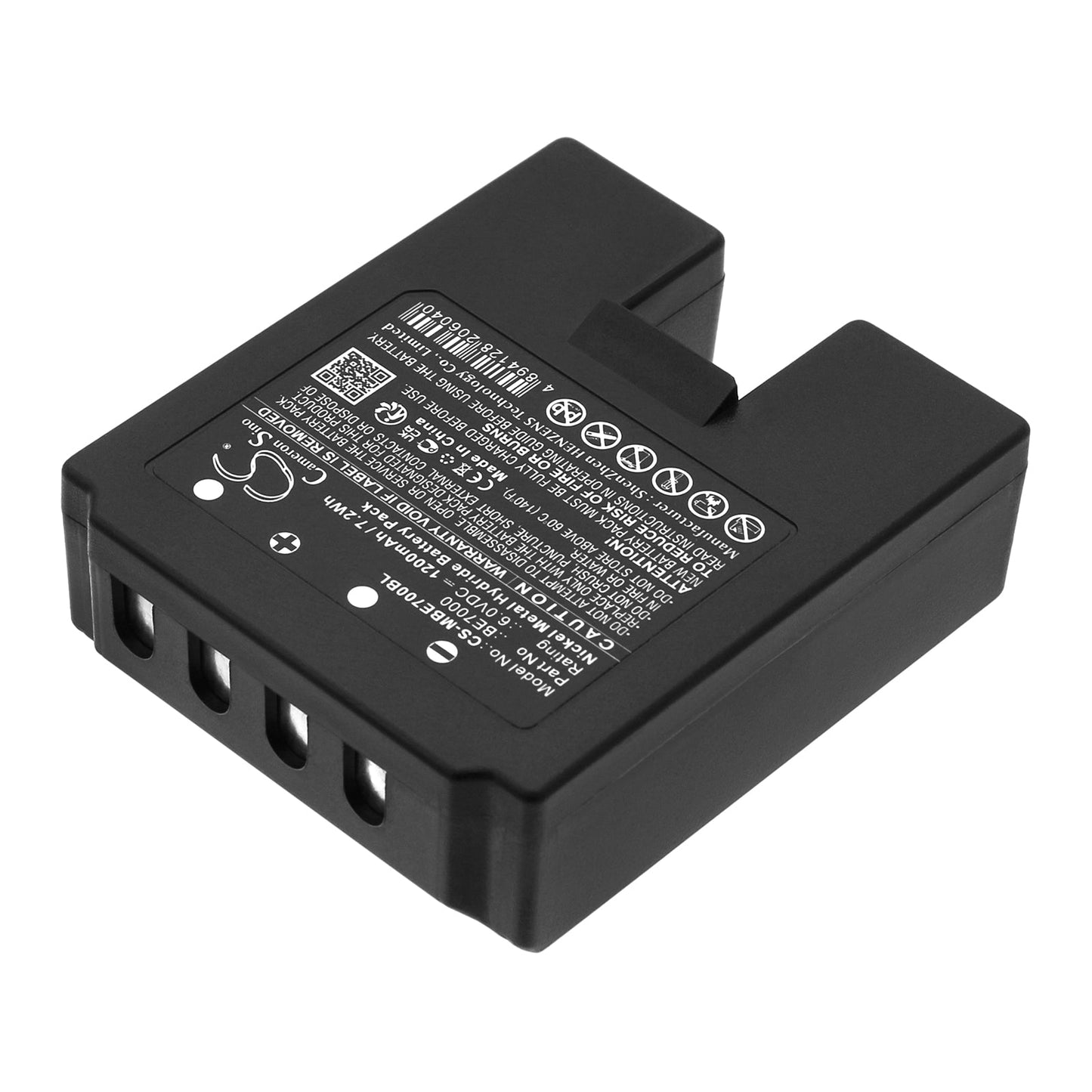 Replacement Battery for IMET  MICRON – Crane Remote Control – 1200mAh / 7.2Wh / 6.0V