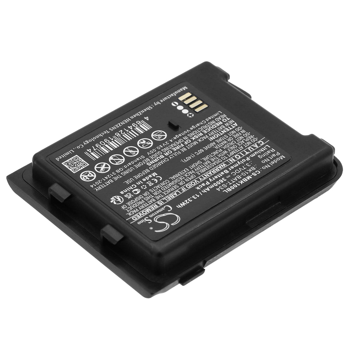 Replacement Battery for M3 Mobile BK10 – Barcode Scanner – 3600mAh / 3.7V