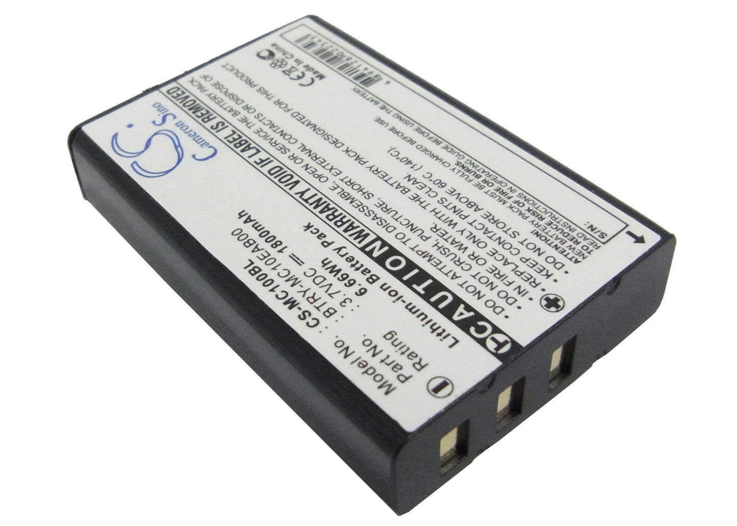 Replacement Battery for Mobila  PPT101 – Barcode Scanner – 1800mAh / 6.66Wh / 3.7V