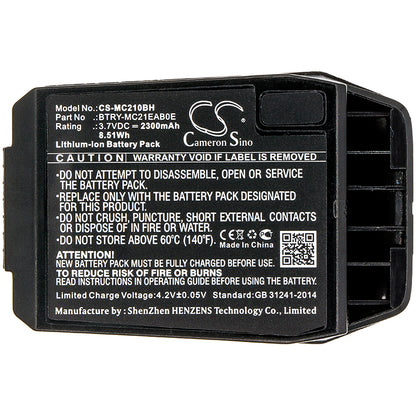Replacement Battery for Motorola MC21 – Barcode Scanner – 2300mAh / 3.7V - image 3