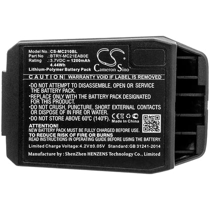 Replacement Battery for Motorola MC21 – Barcode Scanner – 1200mAh / 3.7V - image 3