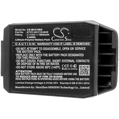 Replacement Battery for Motorola MC21 – Barcode Scanner – 1800mAh / 3.7V - image 3