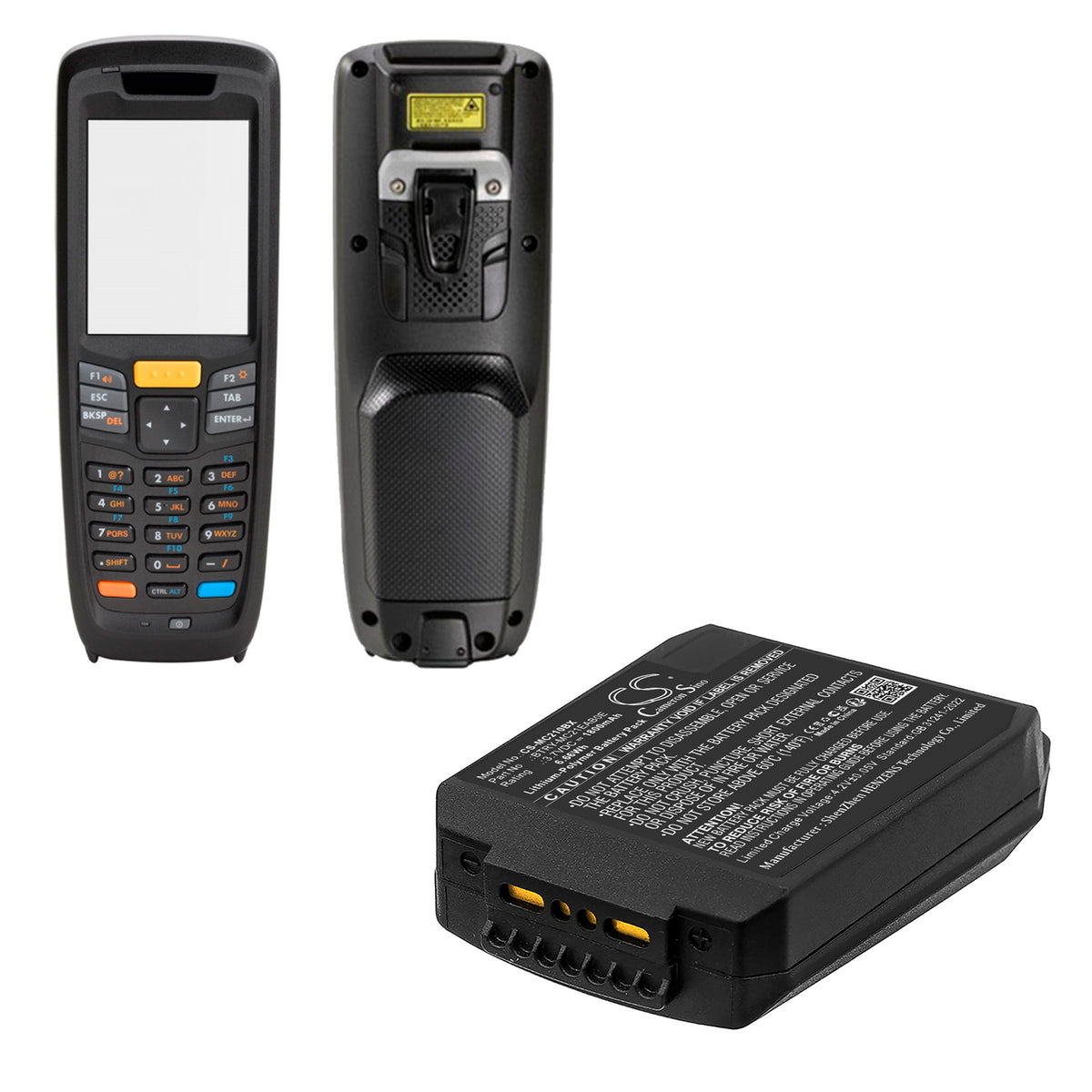 Replacement Battery for Motorola MC21 – Barcode Scanner – 1800mAh / 3.7V