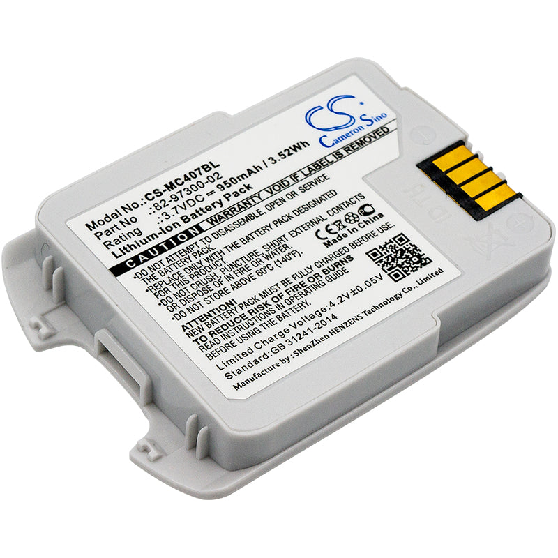 Replacement Battery for Motorola CS4070 – Barcode Scanner – 950mAh / 3.7V - image 1