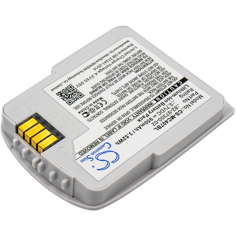 Replacement Battery for Motorola CS4070 – Barcode Scanner – 950mAh / 3.7V - image 2