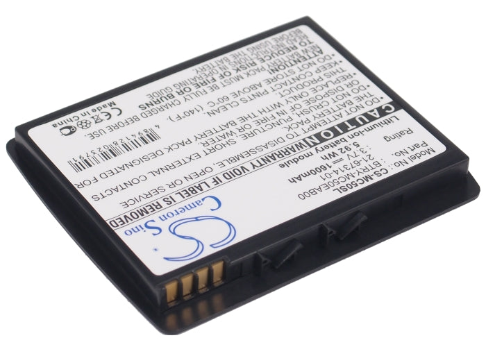 Replacement Battery for Symbol  MC50 – Barcode Scanner – 1600mAh / 3.7V