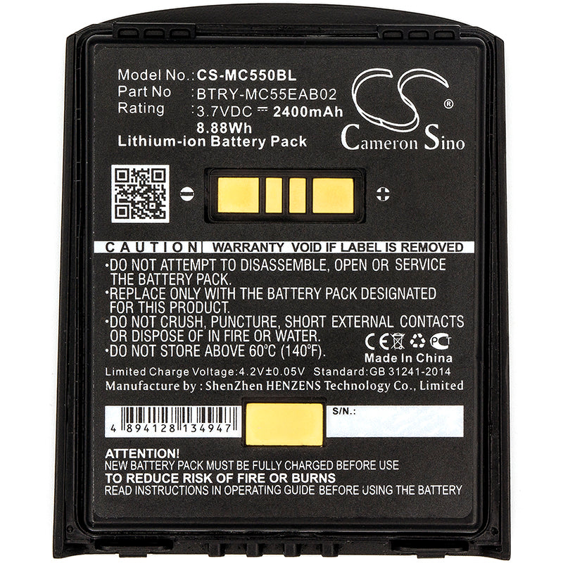 Replacement Battery for Symbol MC55 – Barcode Scanner – 2400mAh / 3.7V - image 3