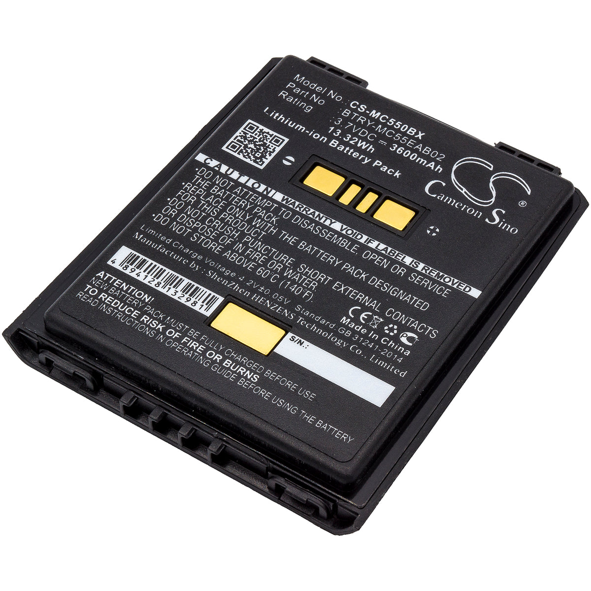 Replacement Battery for Symbol MC55 – Barcode Scanner – 3600mAh / 3.7V