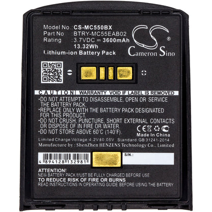 Replacement Battery for Symbol MC55 – Barcode Scanner – 3600mAh / 3.7V