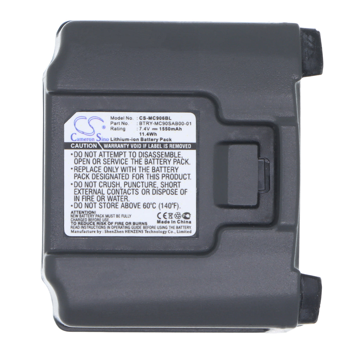 Replacement Battery for Symbol MC9000 short terminal – Barcode Scanner – 1550mAh / 7.4V