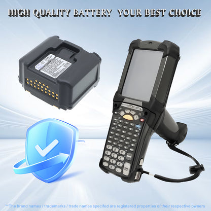 Replacement Battery for Symbol MC9000 short terminal – Barcode Scanner – 1550mAh / 7.4V