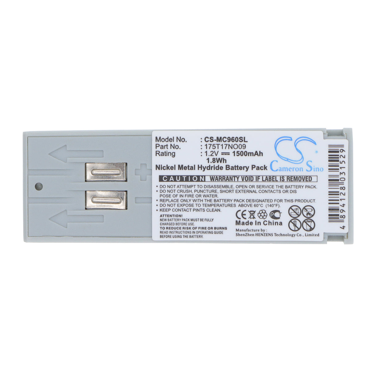 Replacement Battery for 3M C960 Headset – Wireless Headset – 1500mAh / 1.2V