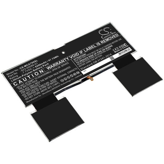Replacement Battery for Google | Microsoft Pixel Slate – Tablet – 6200mAh / 7.7V - image 1