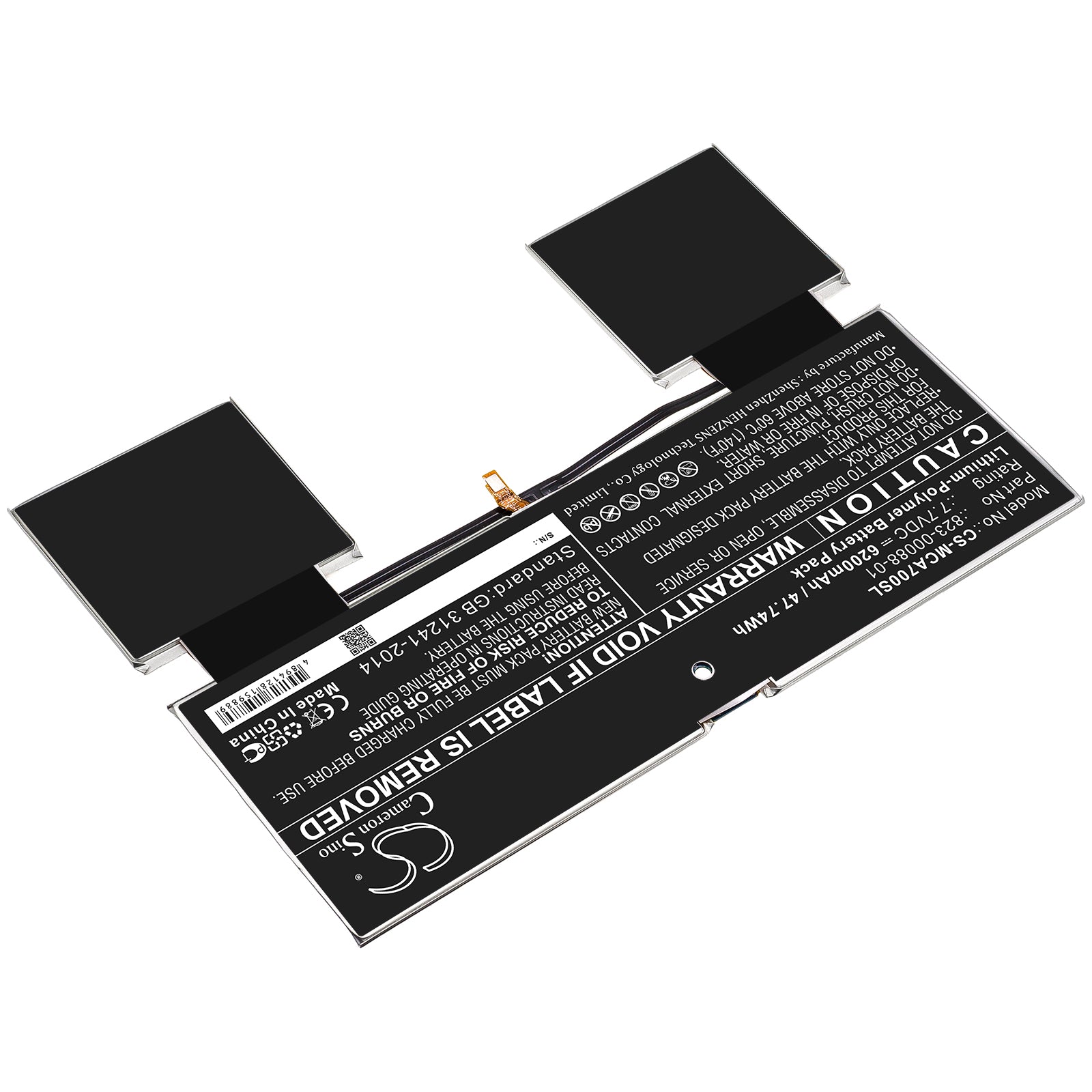 Replacement Battery for Google | Microsoft Pixel Slate – Tablet – 6200mAh / 7.7V - image 2