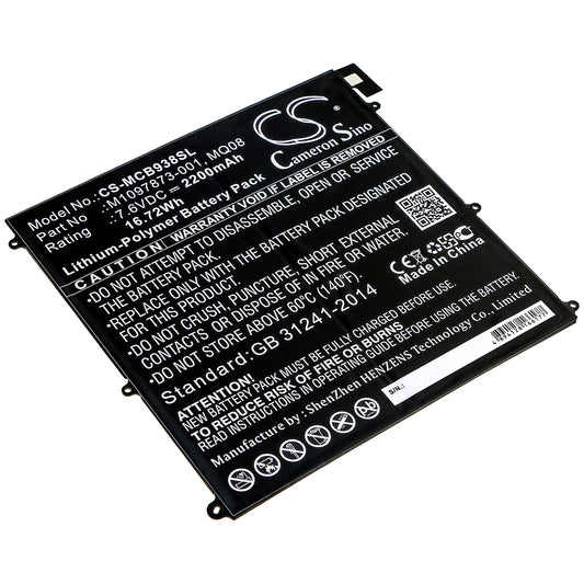 Replacement Battery for Microsoft Surface Book 1938 – Tablet – 2200mAh / 7.6V - image 1
