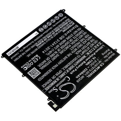 Replacement Battery for Microsoft Surface Book 1938 – Tablet – 2200mAh / 7.6V - image 2