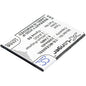 Replacement Battery for Mobistel  Cynus E6 – Mobile, SmartPhone – 2300mAh / 8.74Wh / 3.8V