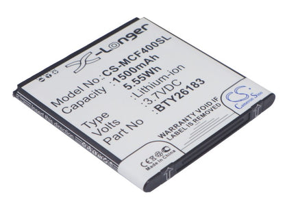 Replacement Battery for Mobistel Cynus F4 – Mobile, SmartPhone – 1500mAh / 3.7V - image 1