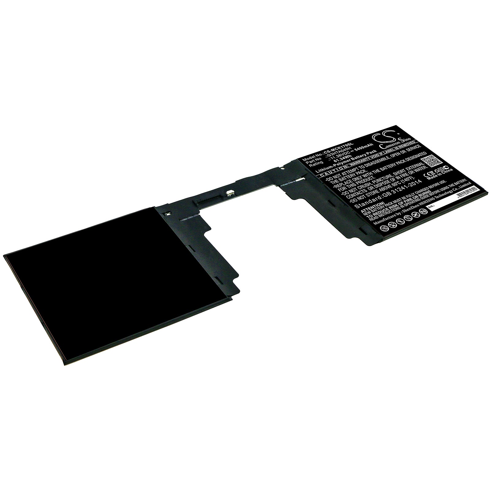 Replacement Battery for Microsoft Surface Book 2nd 15" 1793 Keyboard – Tablet – 5400mAh / 11.36V - image 1