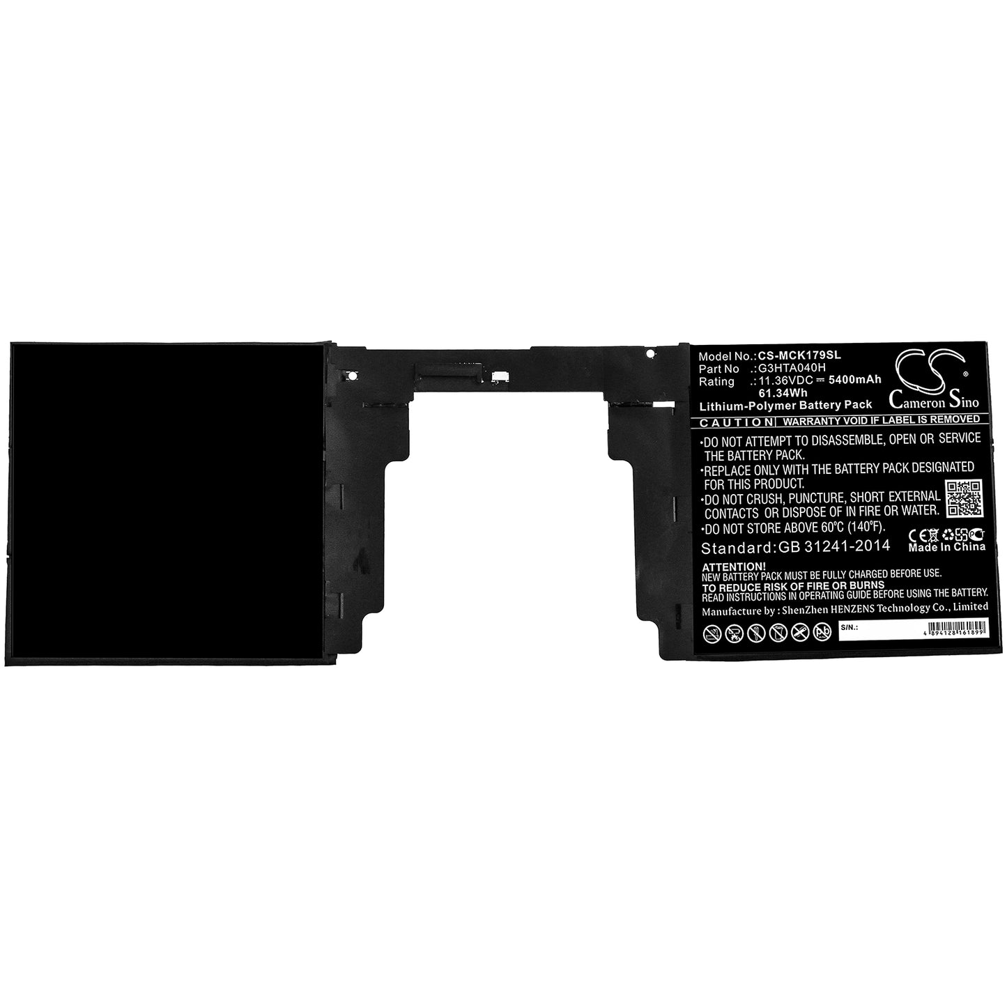 Replacement Battery for Microsoft Surface Book 2nd 15" 1793 Keyboard – Tablet – 5400mAh / 11.36V - image 3